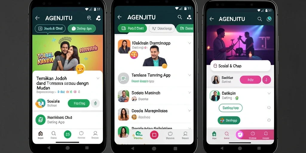 Tampilan antarmuka AGENJITU yang modern dan intuitif untuk pengguna.